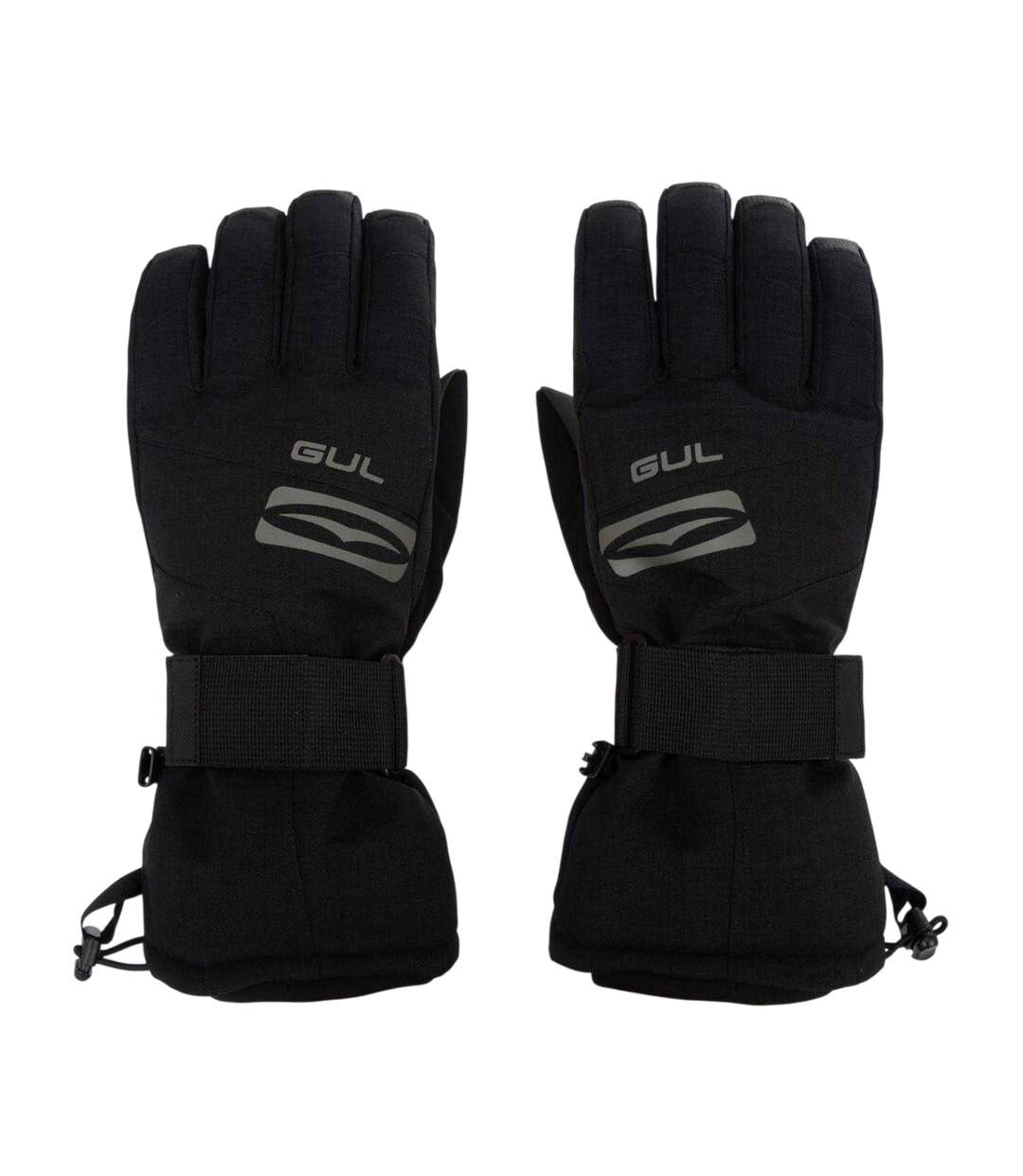 Unisex Adult Powder Ski Gloves Black Gul-1