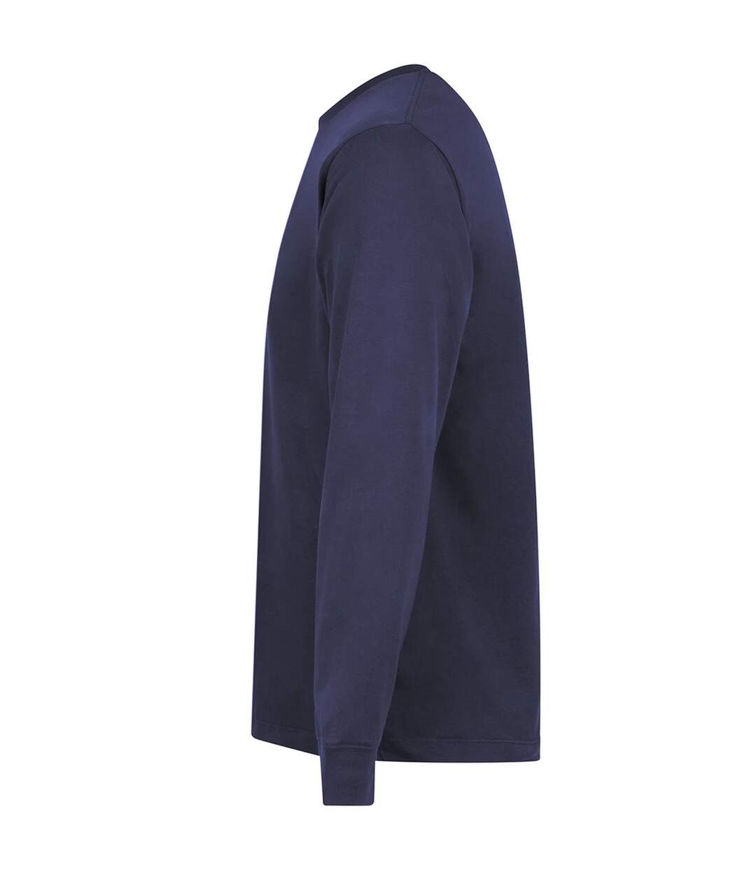 T-shirt Manches Longues Adulte Nouveau Bleu Marine Awdis-3