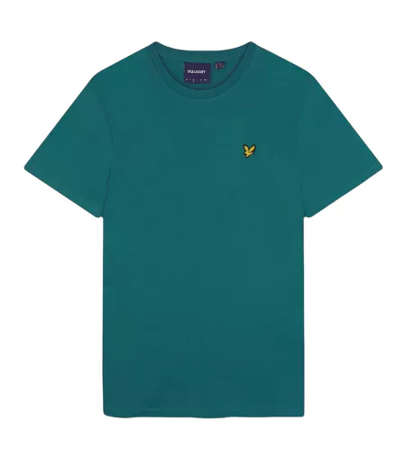 T-shirt Uni Homme Vert Lyle & Scott