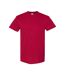 Gildan – Lot de 5 T-shirts manches courtes - Hommes (Bordeaux) - UTBC4807
