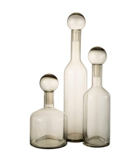 Bouteille en Verre Norma 40cm Gris