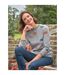 Womens/ladies Hedgehog Jumper Grey WoolOvers-2