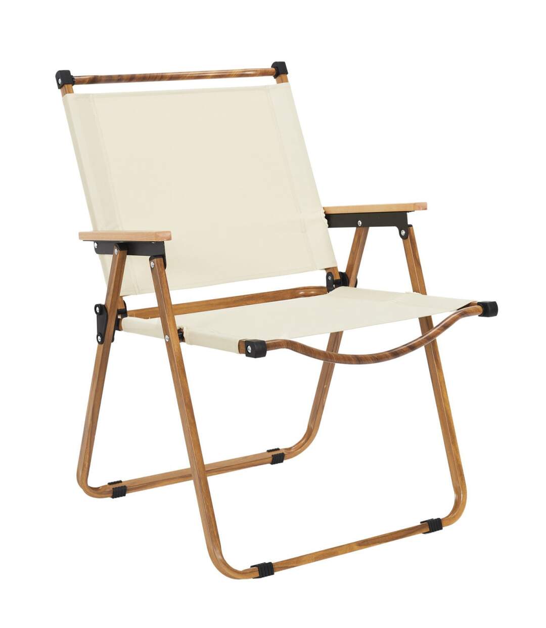 Chaise de Camping Pliable Mariposa 77cm Beige-1
