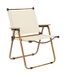 Chaise de Camping Pliable Mariposa 77cm Beige-1