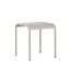 Table de Jardin Design Borneo 75cm Beige-1