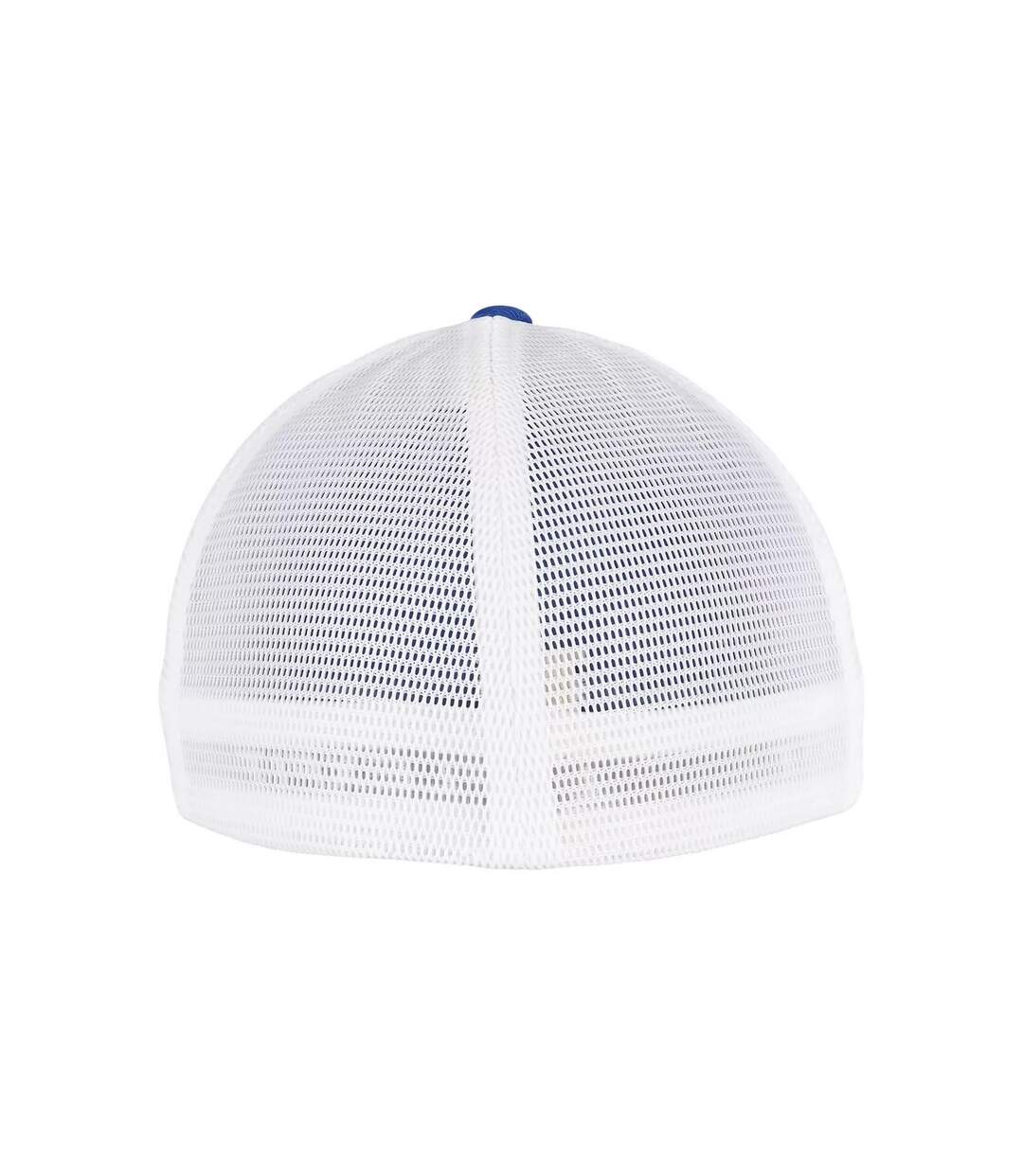 Casquette De Baseball Bleu Roi Blanc Flexfit-2