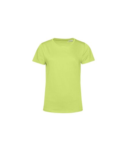 B&C Womens/Ladies E150 Organic Short-Sleeved T-Shirt (Lime Green) - UTBC4774