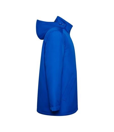 Mens america padded parka royal blue Roly