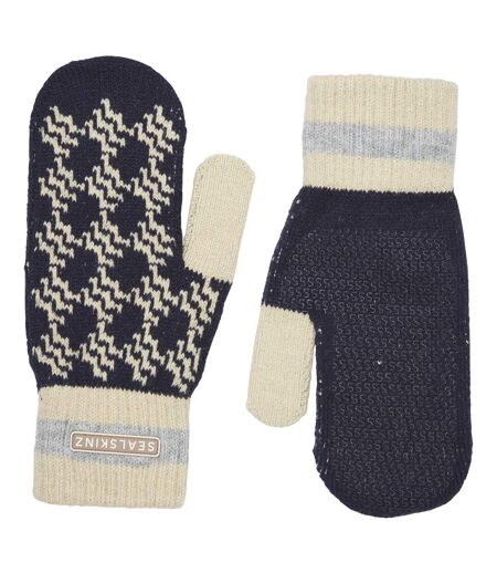 Waterproof Bobble Hat with Knitted Mitten For Men and Women