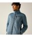 Veste Polaire Chinée À Col Montant Barlee Homme Gris Pâle Regatta-1
