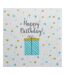 Lot de 20 Serviettes en Papier Birthday 33x33cm Bleu-1