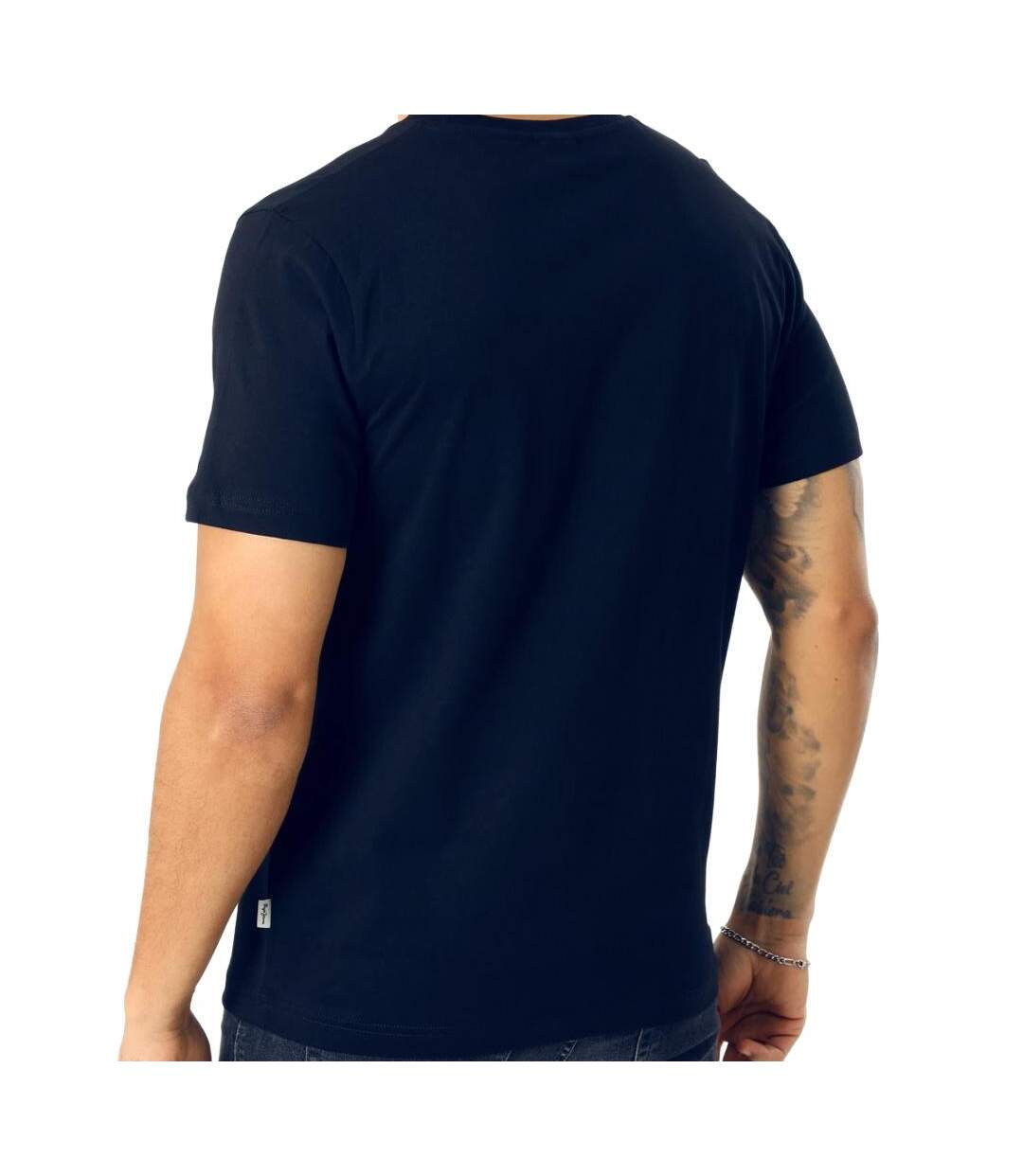 T-Shirt marine homme pepe jeans originals-2