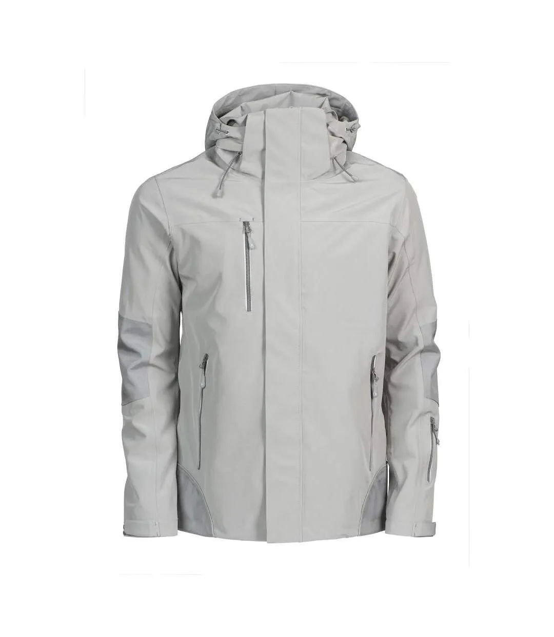 Veste Islandblock Homme Gris Clair James Harvest-1
