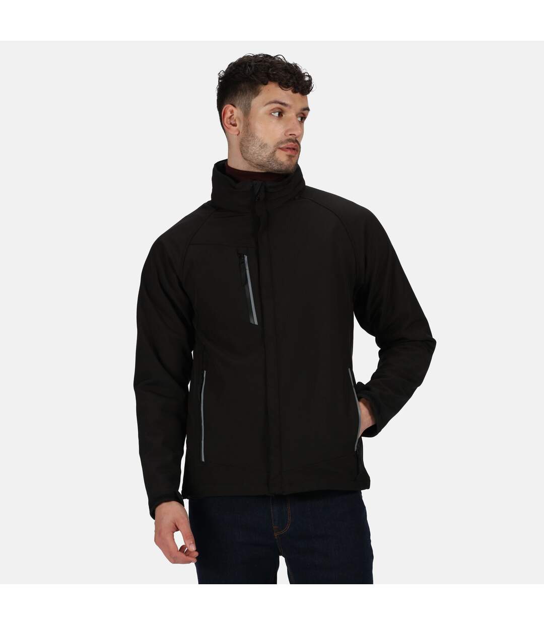 Veste softshell apex homme noir Regatta