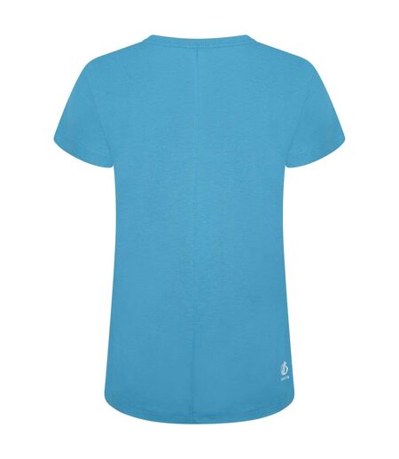 Dare 2B Womens/Ladies Moments II Barbell T-Shirt (Capri Blue) - UTRG7783