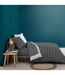 Drap Housse en Coton Aristide 140x190cm Anthracite-3