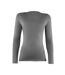 Rhino Womens/Ladies Sports Baselayer Long Sleeve (Heather Grey) - UTRW2829