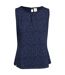 Trespass Womens/Ladies Kelly Spotted Tank Top (Navy) - UTTP6505