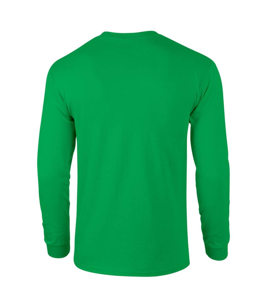 T-shirt uni à manches longues  pour homme vert irlandais Gildan