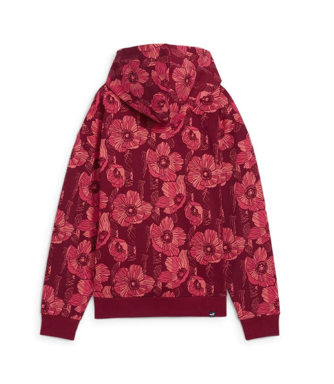 Sweat rouge/rose femme puma aop - m-2