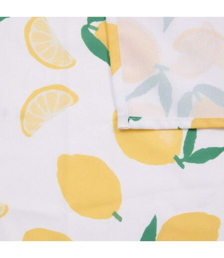 Nappe Antitache Imprimé Fruity 140x240cm Jaune