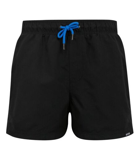 Mens Mawson Ii Swim Shorts Black Olympian Blue Regatta