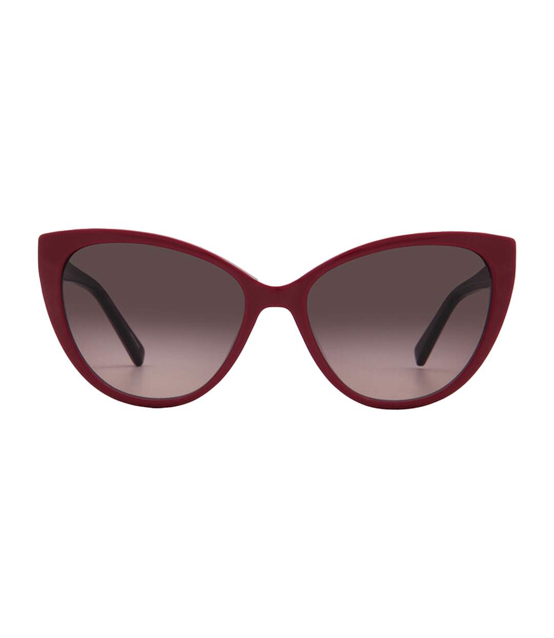 Womens/ladies Cat Eye Sunglasses One Size Cherry Red Moschino-1