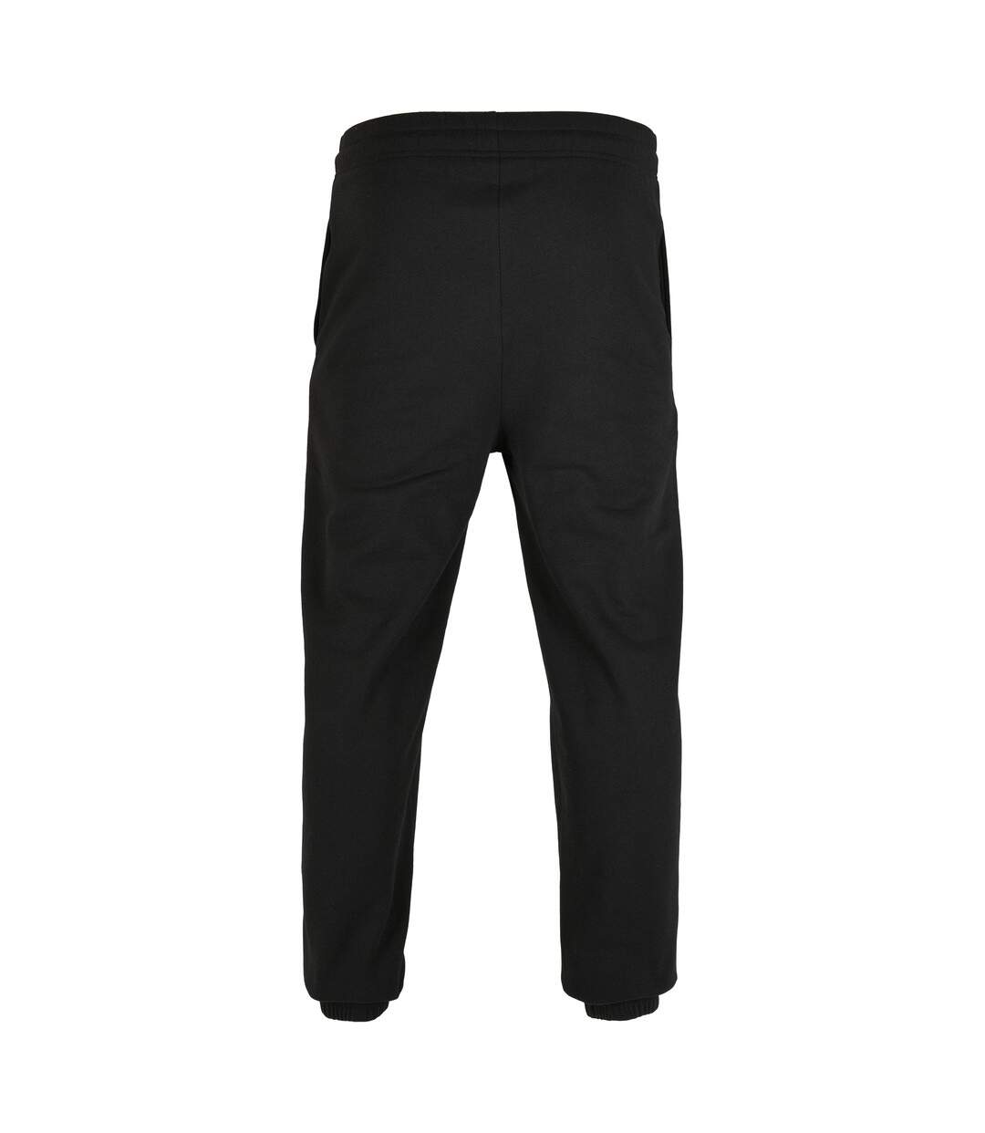 Unisex adult basic jogging bottoms black Build Your Brand-2