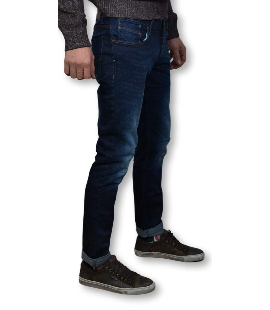 Jean homme  casual ref: BRODY - Régular fit - Couleur bleu-3