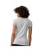T-shirt Ss23ttshf580 Femme Gris Argenté 4F-1