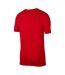 T-shirt Club Homme Rouge Vif Blanc Nike-4