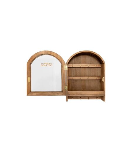 Boîte à Clés en Bois Roxie 28cm Marron