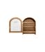 Boîte à Clés en Bois Roxie 28cm Marron-2