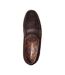 Mens Drum Suede Loafers Burnt Brown Base London-4