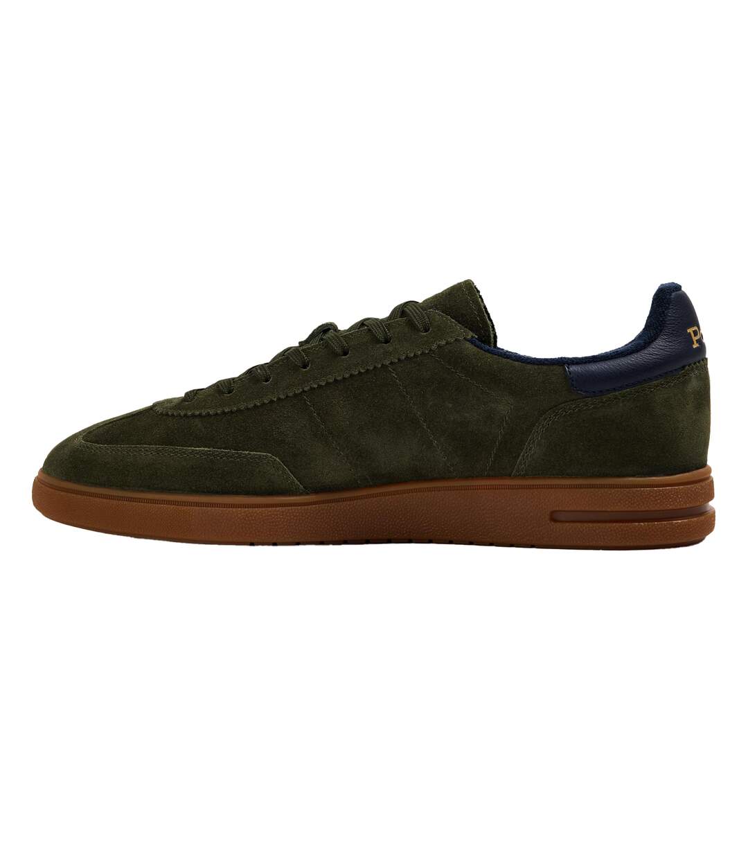 Baskets Bedford Homme Kaki Bleu Marine Ralph Lauren-2