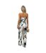 Womens/ladies Polyester Jumpsuit Multicoloured AX Paris-3