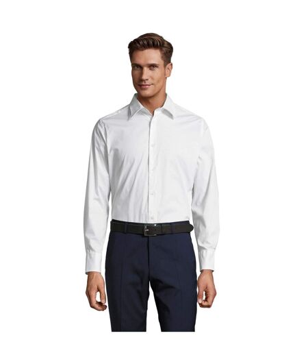Chemise Brighton Homme Blanc SOLS