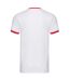 T-shirt homme blanc / rouge Fruit of the Loom-2