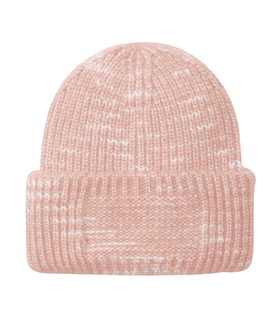 Bonnet Motif/style Épais Adulte Fraise Chiné Beechfield-2
