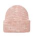 Bonnet Motif/style Épais Adulte Fraise Chiné Beechfield-2