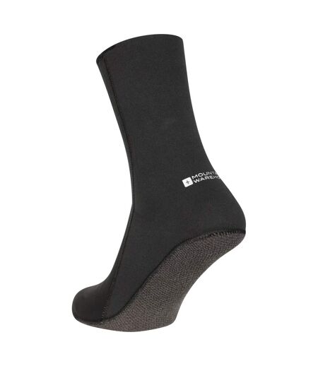 Mountain Warehouse Unisex Adult 3mm Thickness Neoprene Pool Socks (Black) - UTMW2996