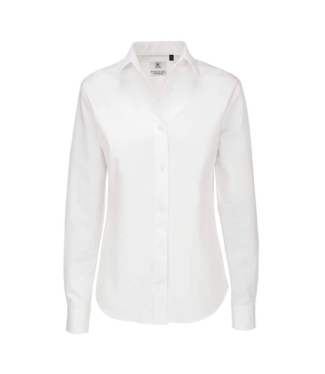 Chemise femmes blanc B&C-1