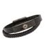Chelsea FC Leather Bracelet (Black) (One Size) - UTTA8314