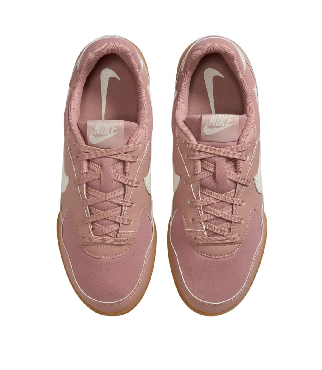 Chaussures Manta Femme Rose Blanc Marron Pâle Nike-4