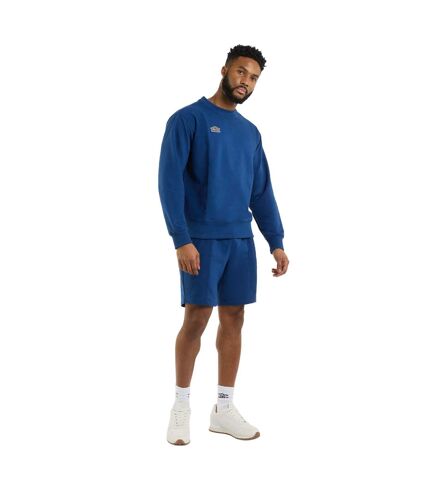 Mens textured shorts estate blue Umbro