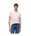 Mens Interlock Polo Shirt Pink Tommy Hilfiger-2