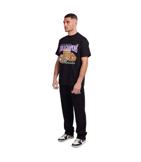 T-shirt world champion homme noir Mercier