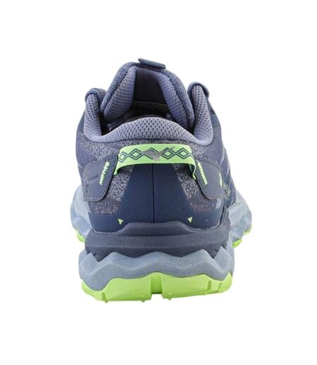 Chaussures Style Vague Daichi Femme Bleu Marine Vert Mizuno