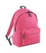 Sac À Dos Original Fashion Taille Unique Rose Vif Gris Foncé Bagbase-1