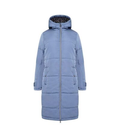 Womens/ladies reputable ii long length padded jacket orion grey Dare 2B